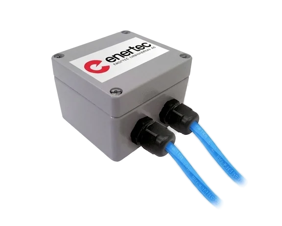 Digitale RS485-Version des MEMS-Neigungssensors ECP-01-MEMS-D mit zwei Kabeleinführungen