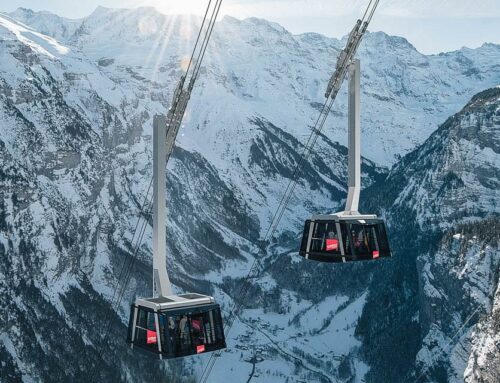 Schilthornbahn: Monitoring für die steilste Seilbahn der Welt