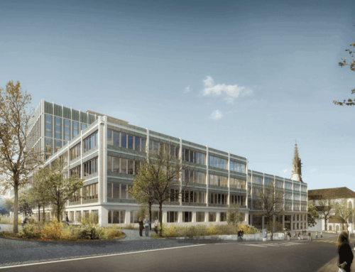 Enertec load cells on the new Clinic 2 building in Basel